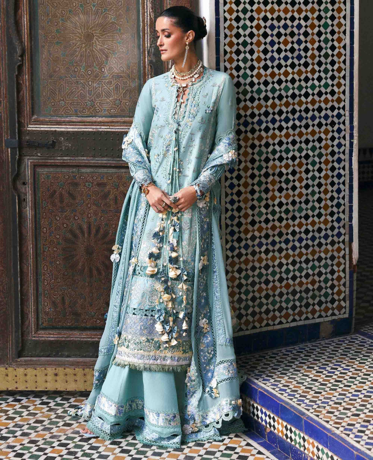Republic Womenswear | Reine Luxury Lawn 26 | Lilas