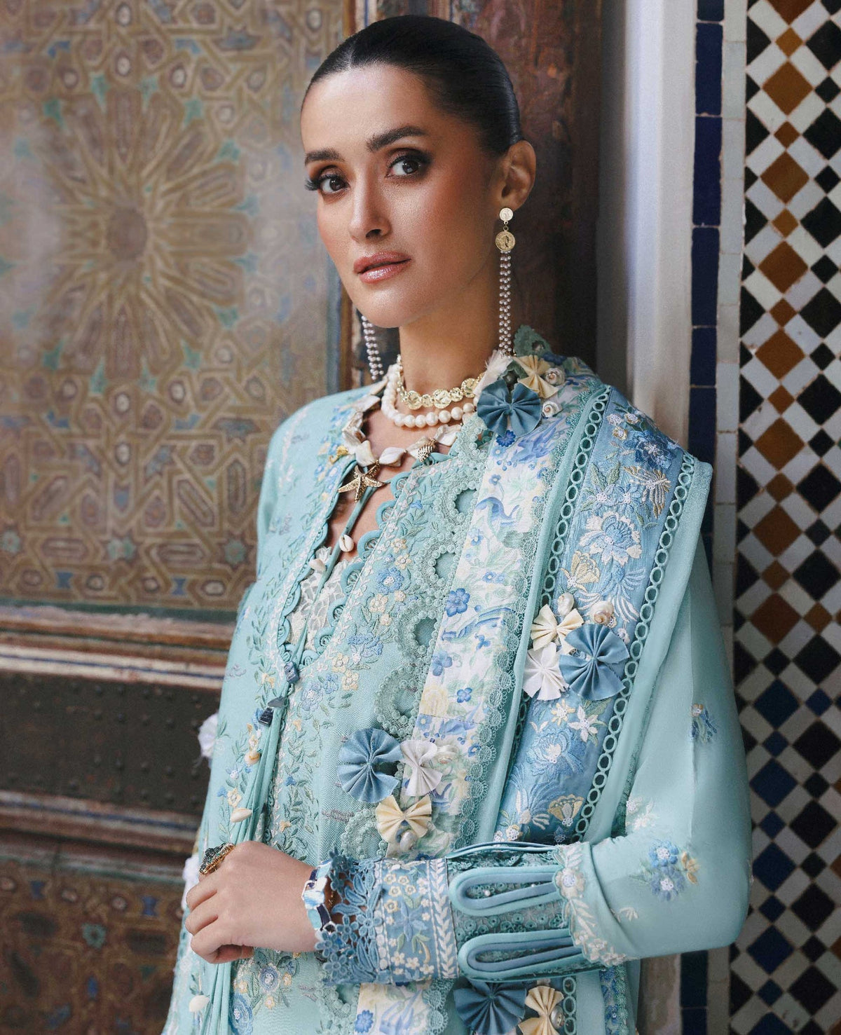 Republic Womenswear | Reine Luxury Lawn 26 | Lilas