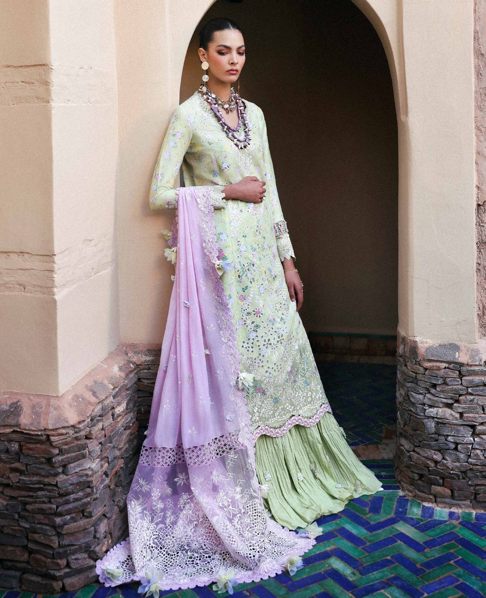 Republic Womenswear | Reine Luxury Lawn 26 | Perla