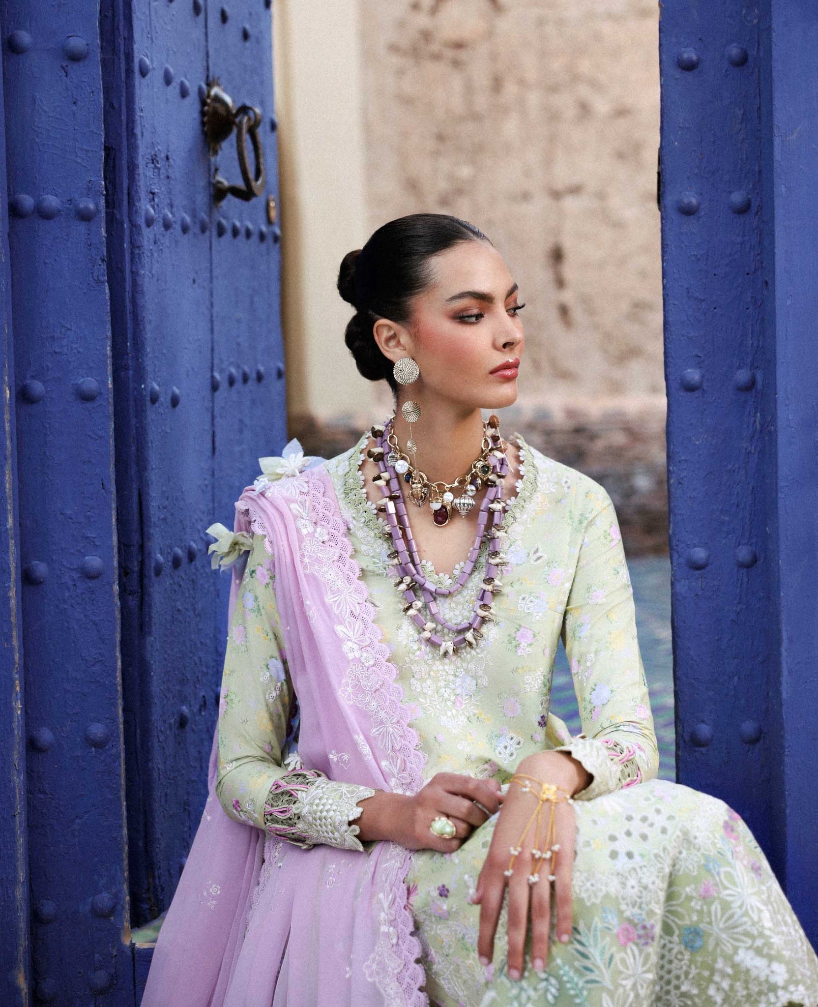 Republic Womenswear | Reine Luxury Lawn 26 | Perla
