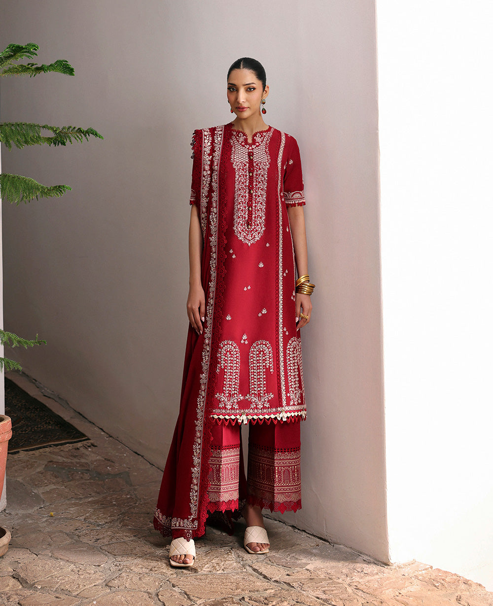 Republic Womenswear | Talia Luxury Lawn 25 | D6-A - Evara