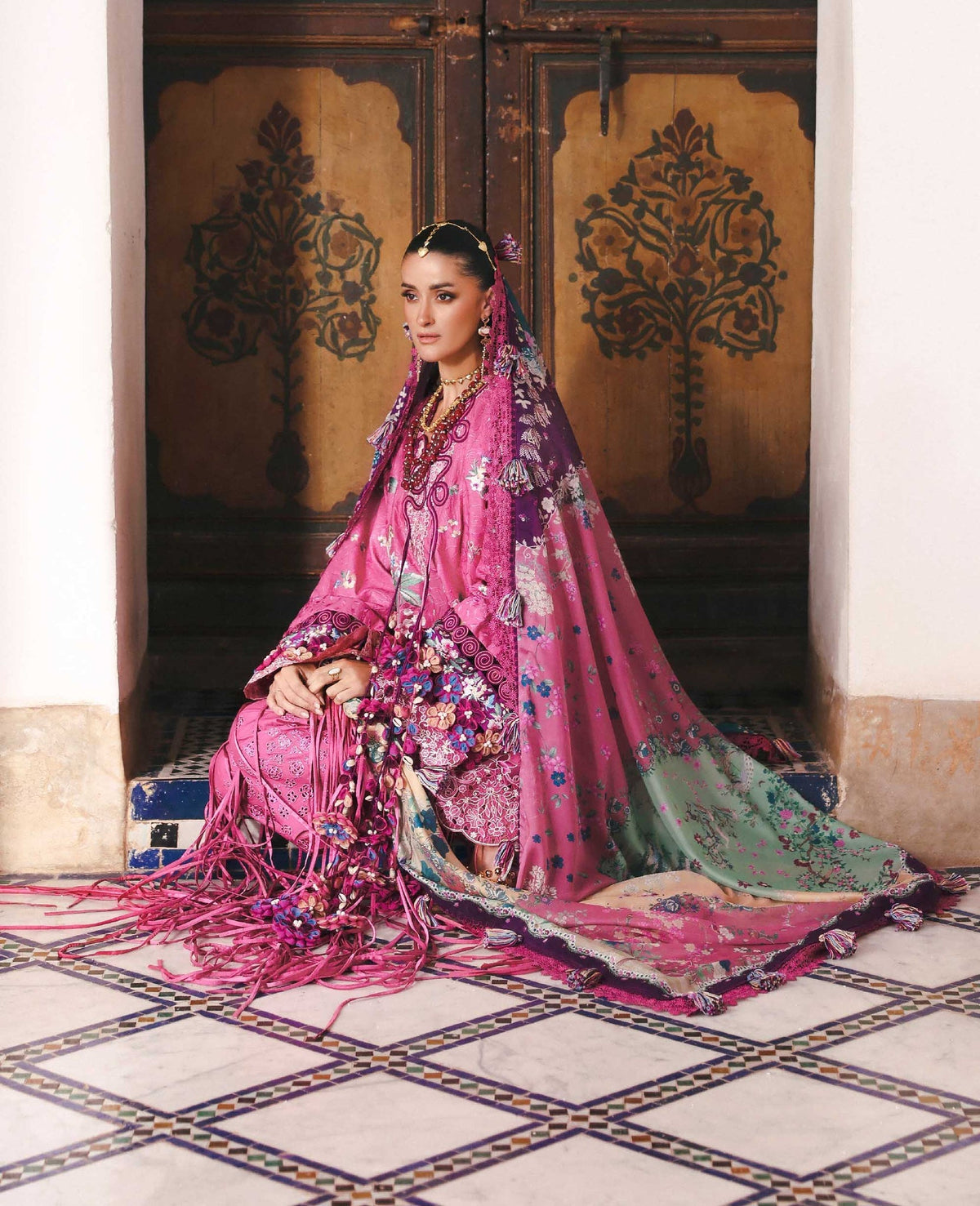 Republic Womenswear | Reine Luxury Lawn 26 | Aria