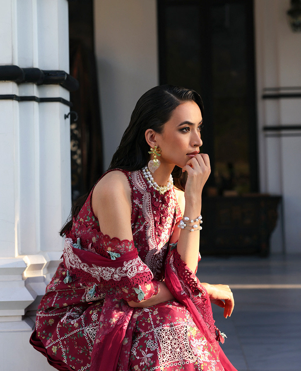 Republic Womenswear | Kalani Eid Luxury Lawn 25 | D8-B - Lyanna
