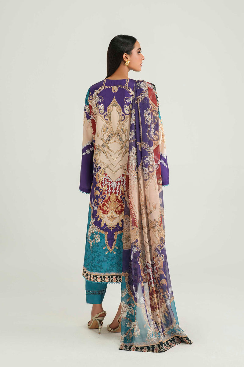 Akbar Aslam | Silk Pret | Azure