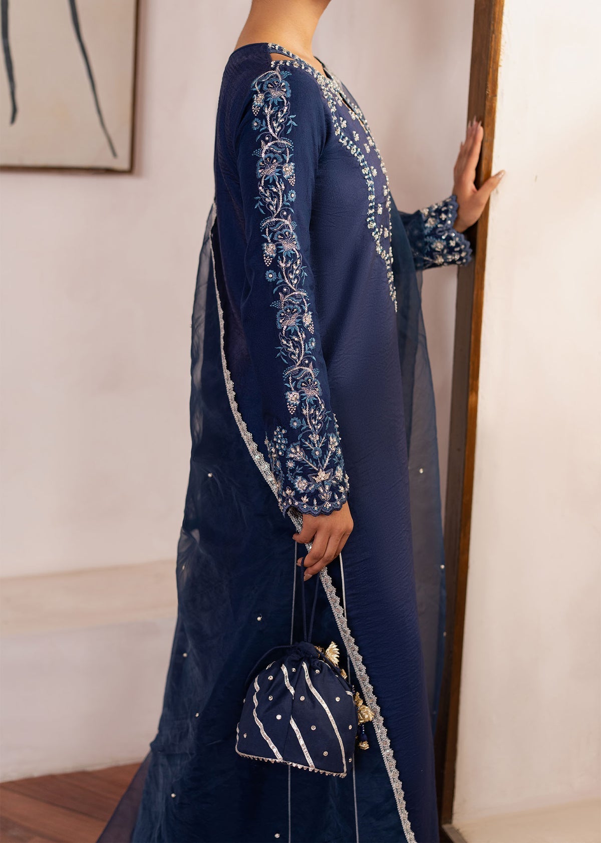 Dastoor | Rania Luxury Pret 25 | Celine