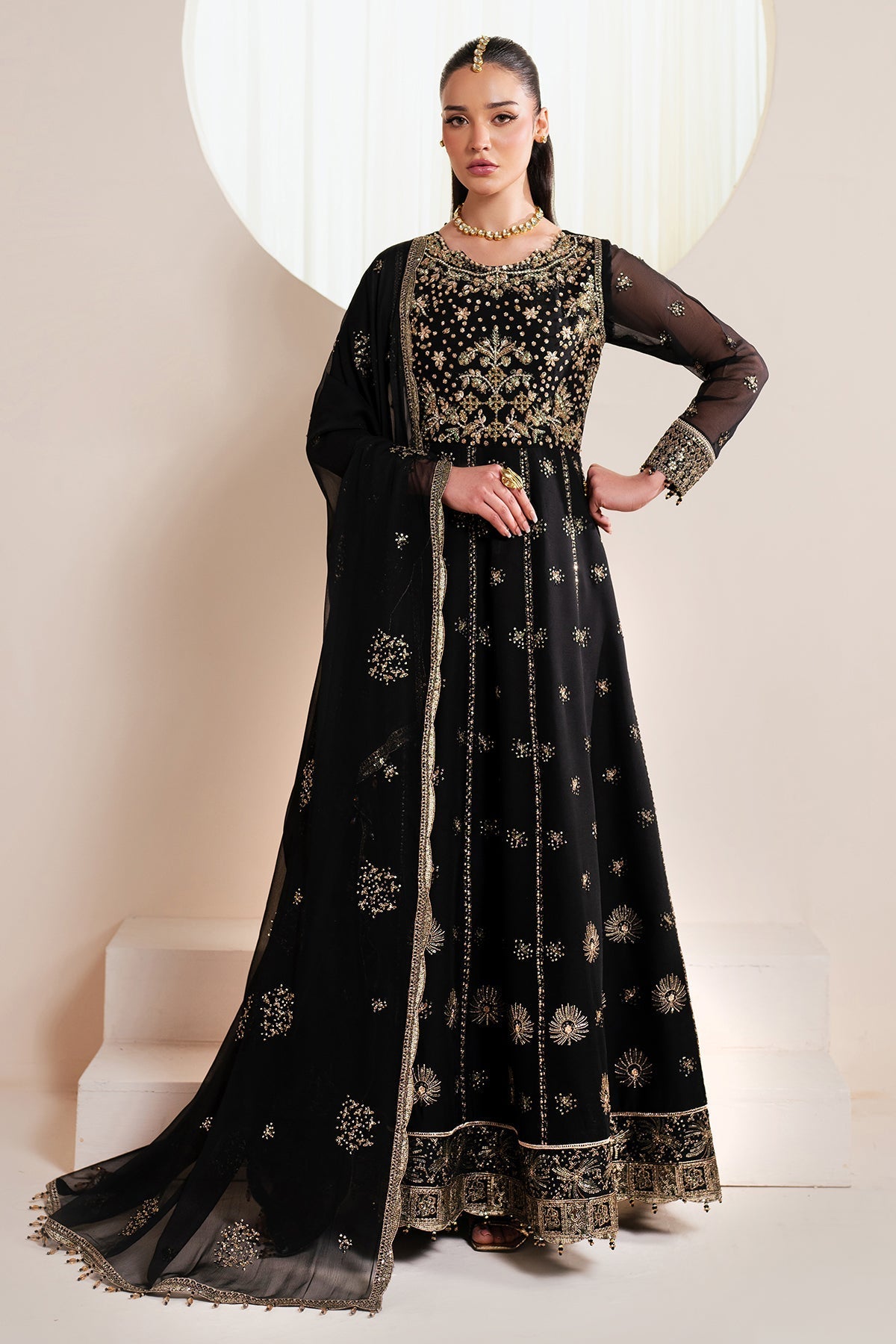 Alizeh | Handcrafted Eid Edit 25 | AF-HM-4030-Noir
