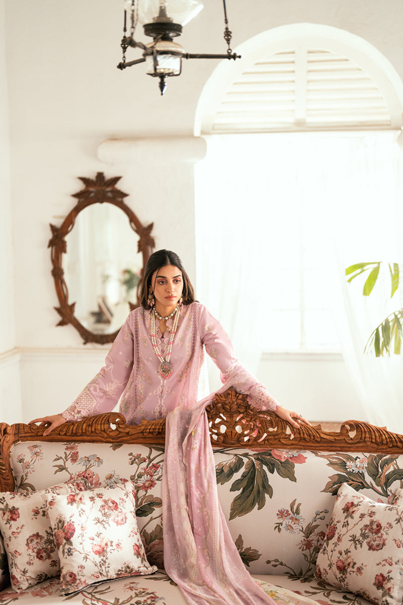 Qalamkar | Luxury Lawn Eid Edit | SB-06 Komal