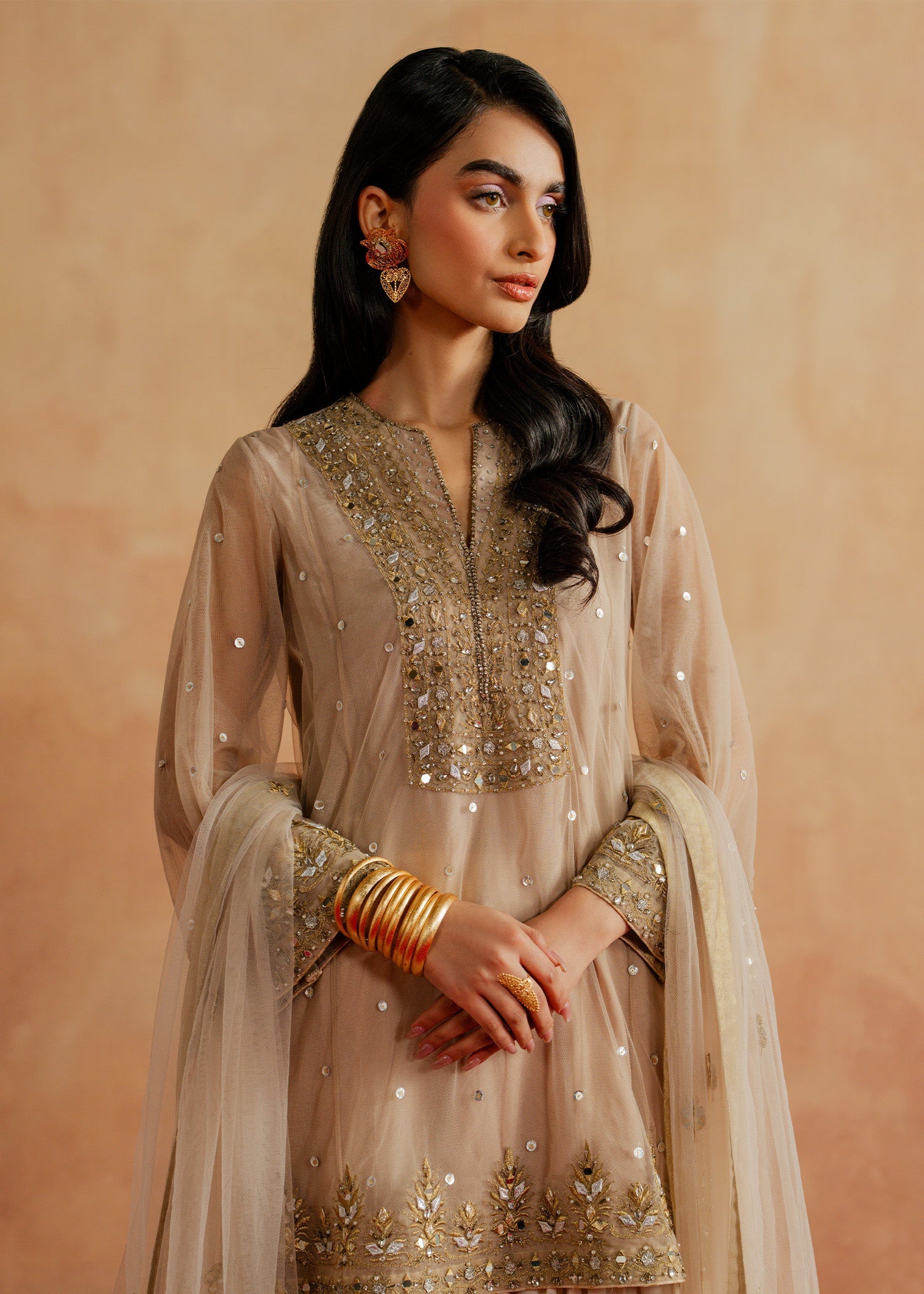 Mahgul | Chanderi Eid Edit | Zeenat