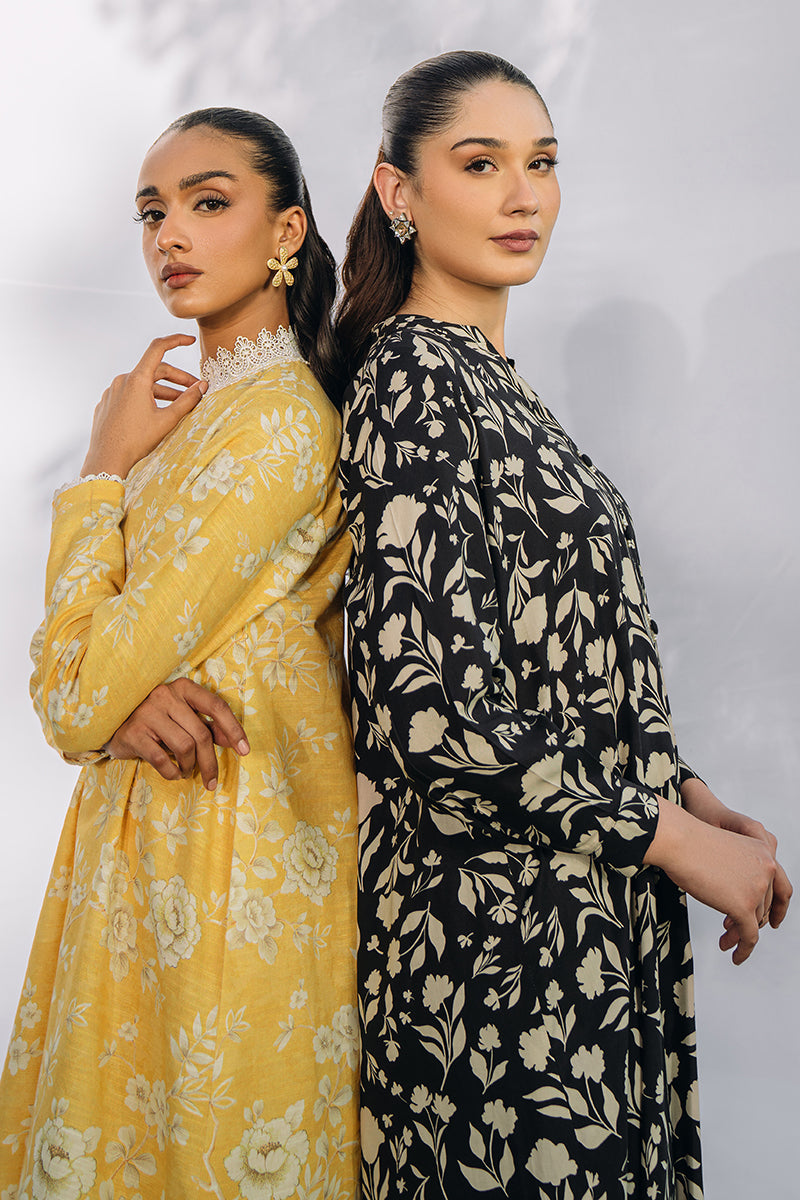 Cross Stitch | Daily Wear | ROYAL YELLOW