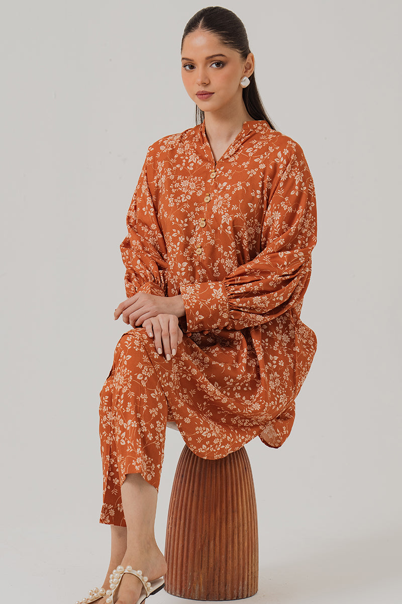 Cross Stitch | Daily Wear | RUST FLORA