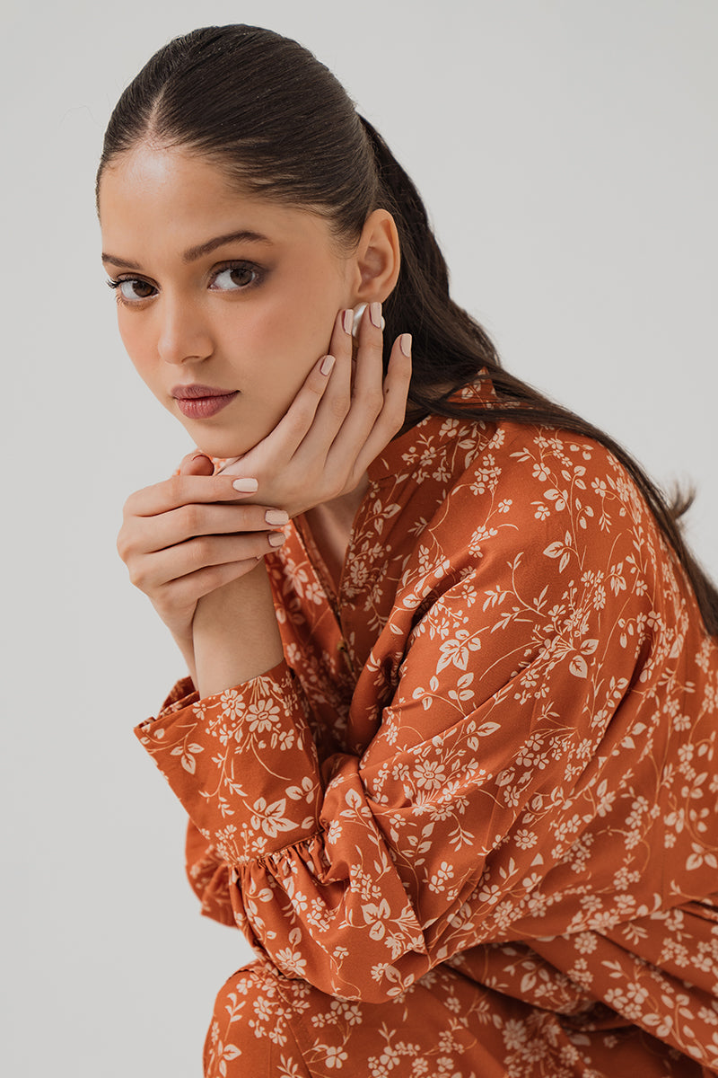 Cross Stitch | Daily Wear | RUST FLORA