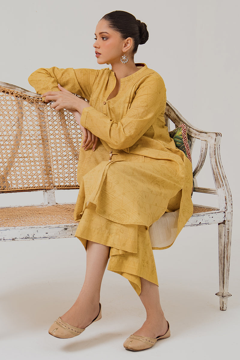 Cross Stitch | Daily Wear | YELLOW MIST