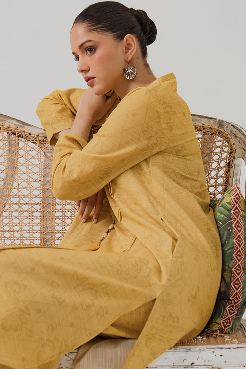 Cross Stitch | Daily Wear | YELLOW MIST