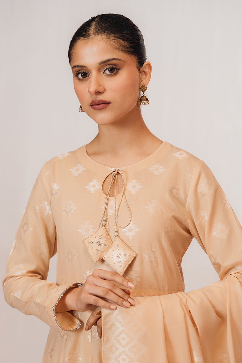 Cross Stitch | Daily Wear | PEACH PARFAIT
