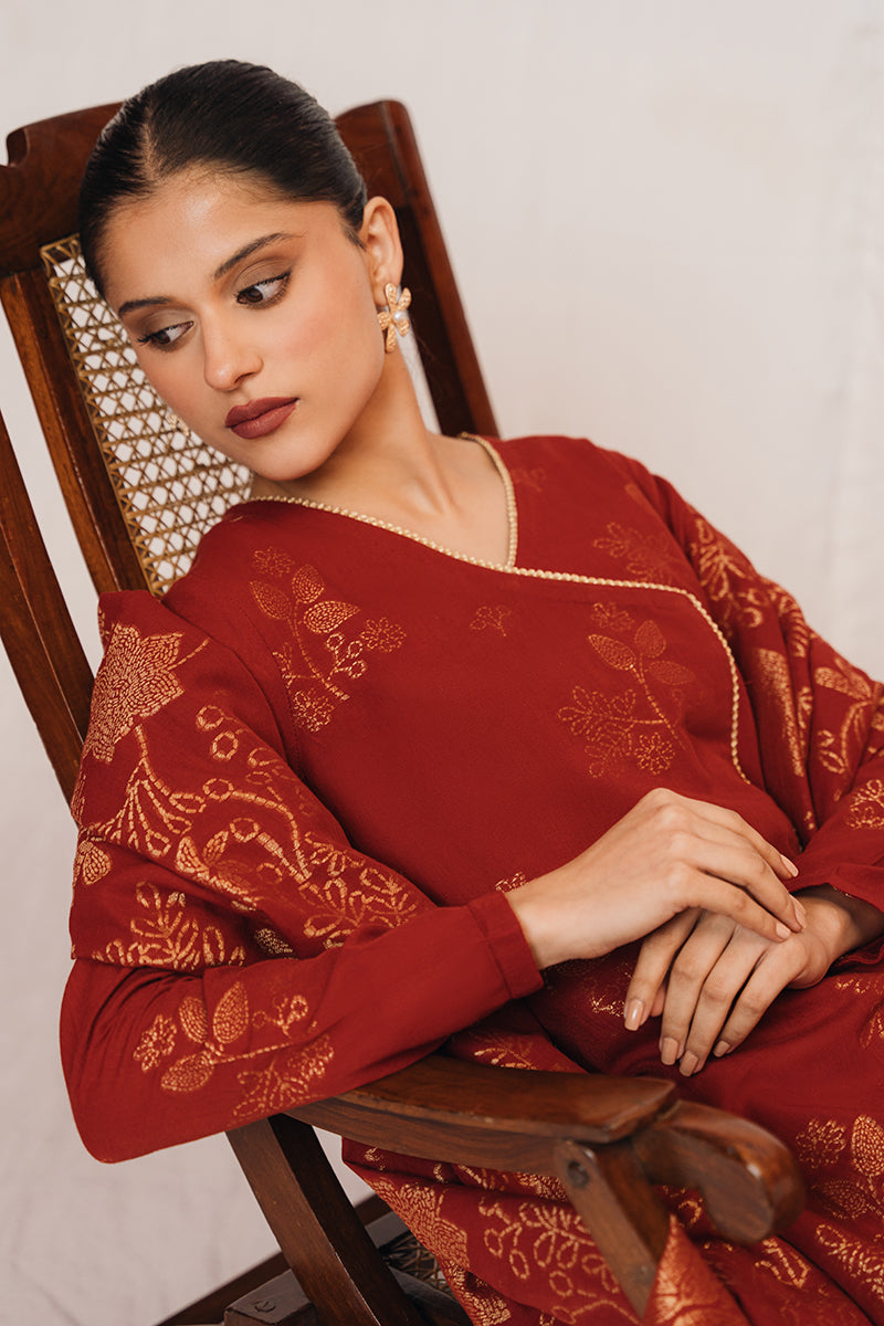 Cross Stitch | Daily Wear | GOLDEN OCHRE