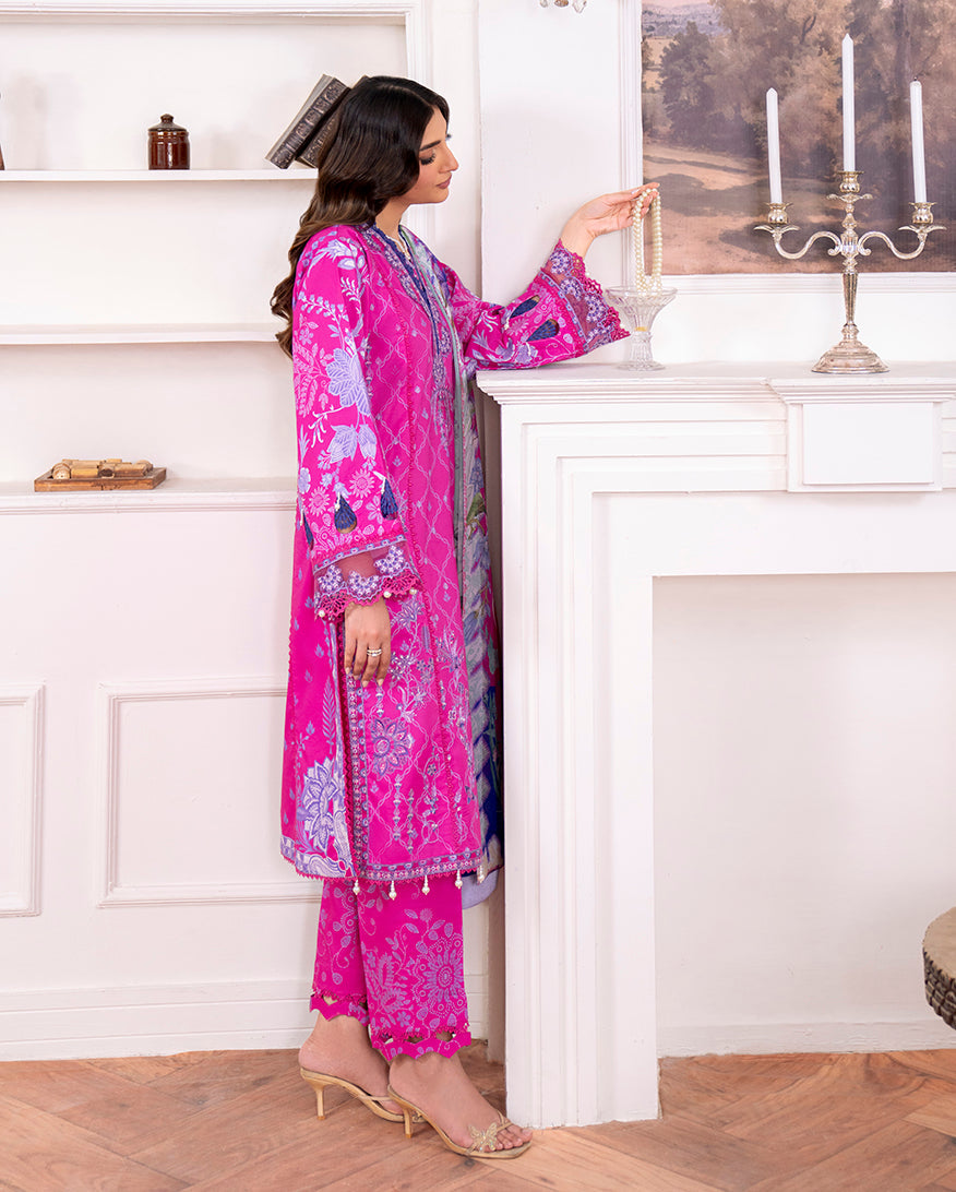 Roheenaz | Aezel Embroidered Cambric | Novah
