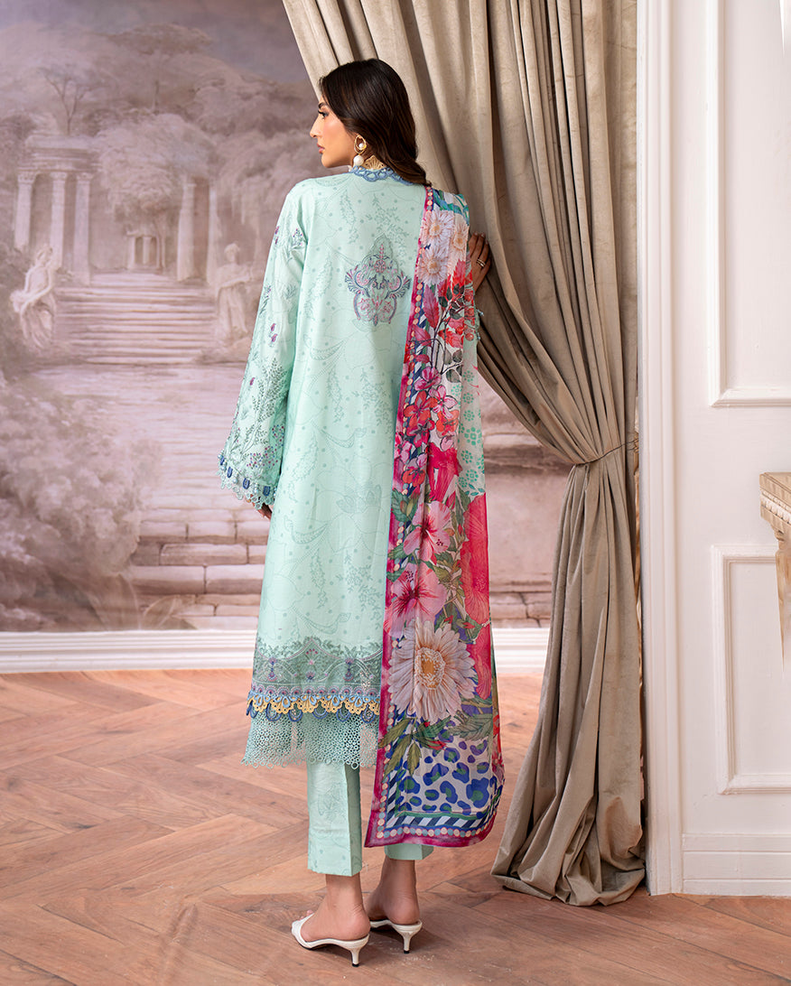Roheenaz | Aezel Embroidered Cambric | Avira