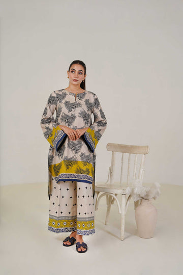 Maryam Hussain | Lawn Co Ord Sets | Set D-3