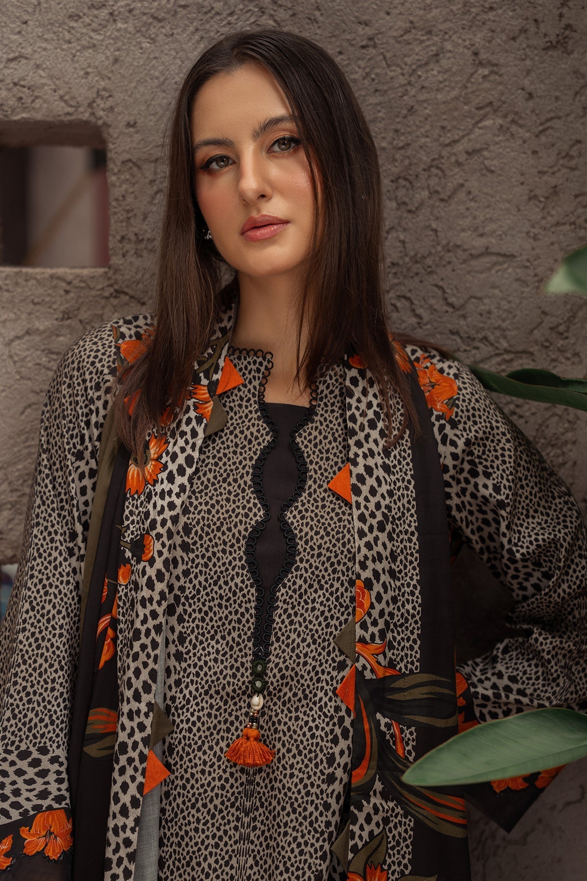 Charizma | C Prints Winter 25 |  3-PC Unstitched Printed Linen Collection CPW5-08