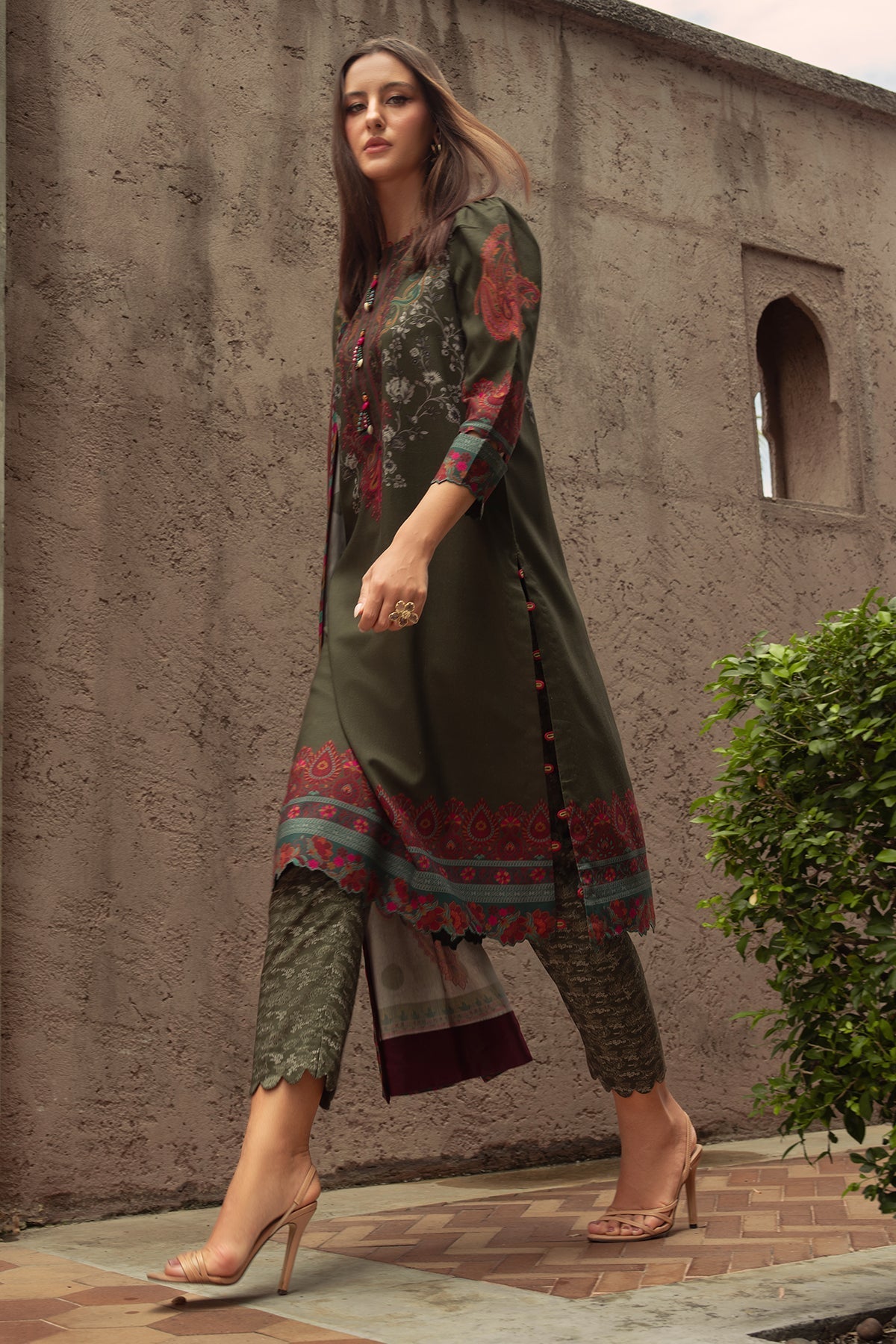Charizma | C Prints Winter 25 |  3-PC Unstitched Printed Linen Collection CPW5-05
