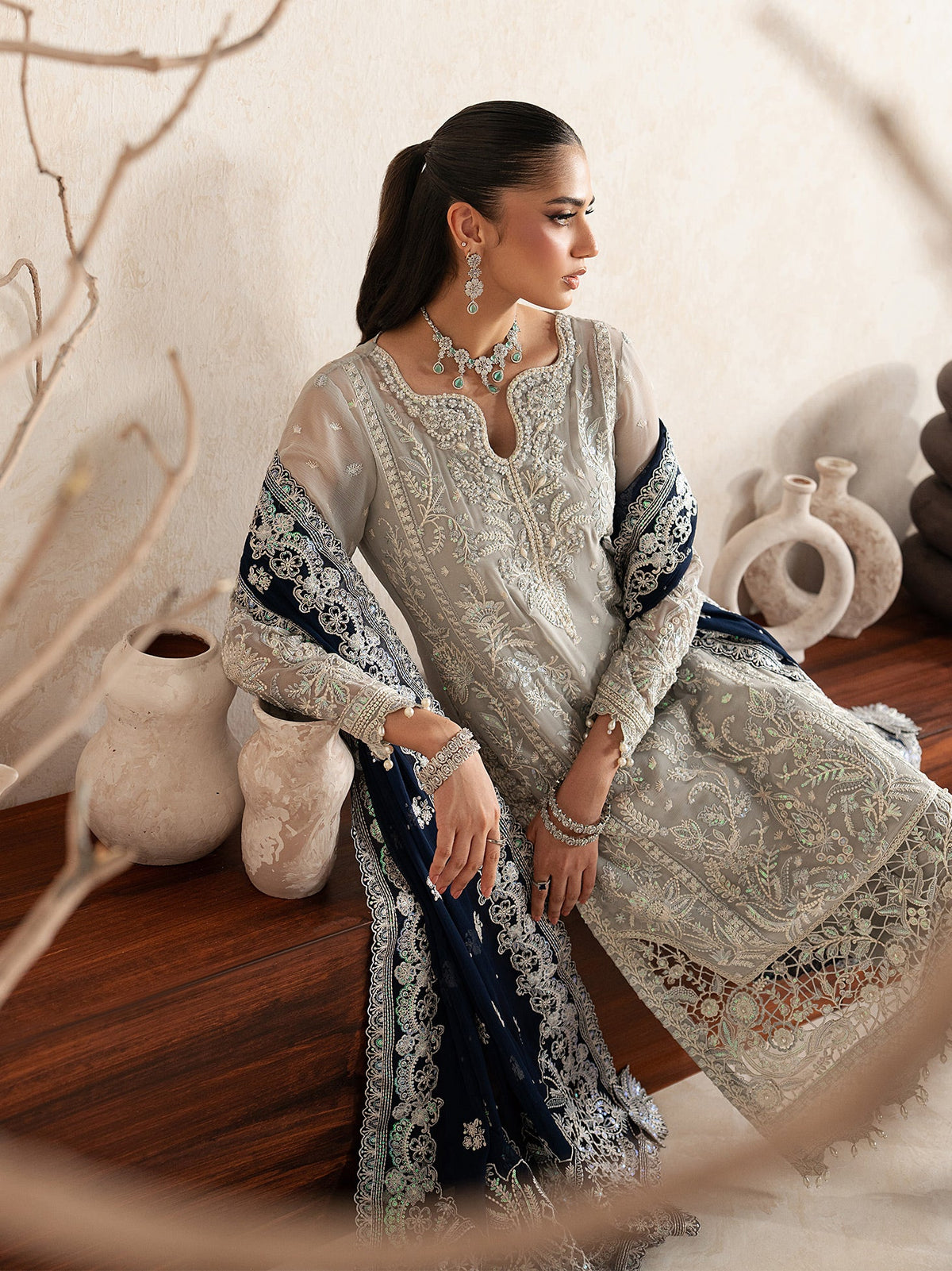 Gulaal | Inaaya Embroidered Chiffon 26 | Gianna