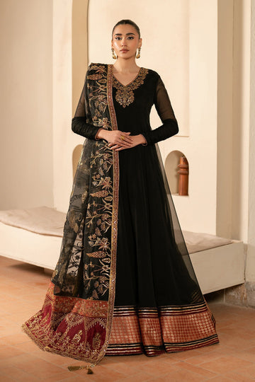 Alizeh | Ready to wear | Black Dress 3 piece - RTW1025