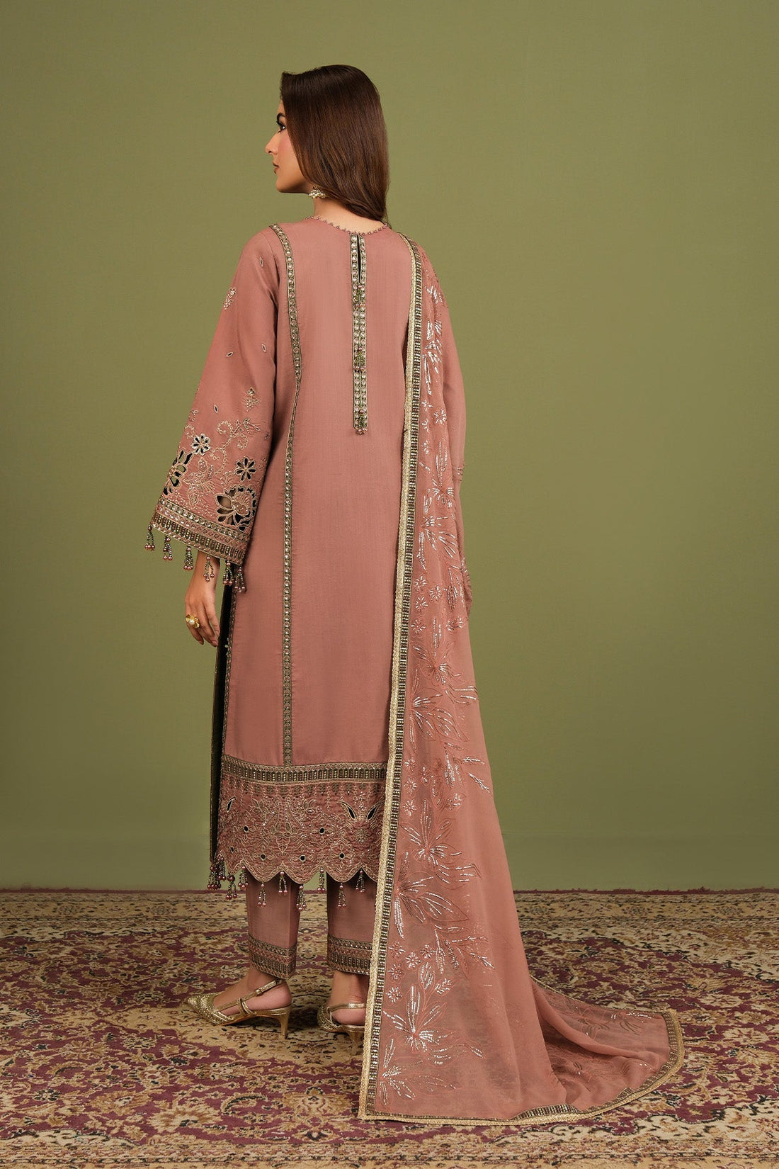Alizeh | Luxe Raw Silk | AF-RS-12-Vesper