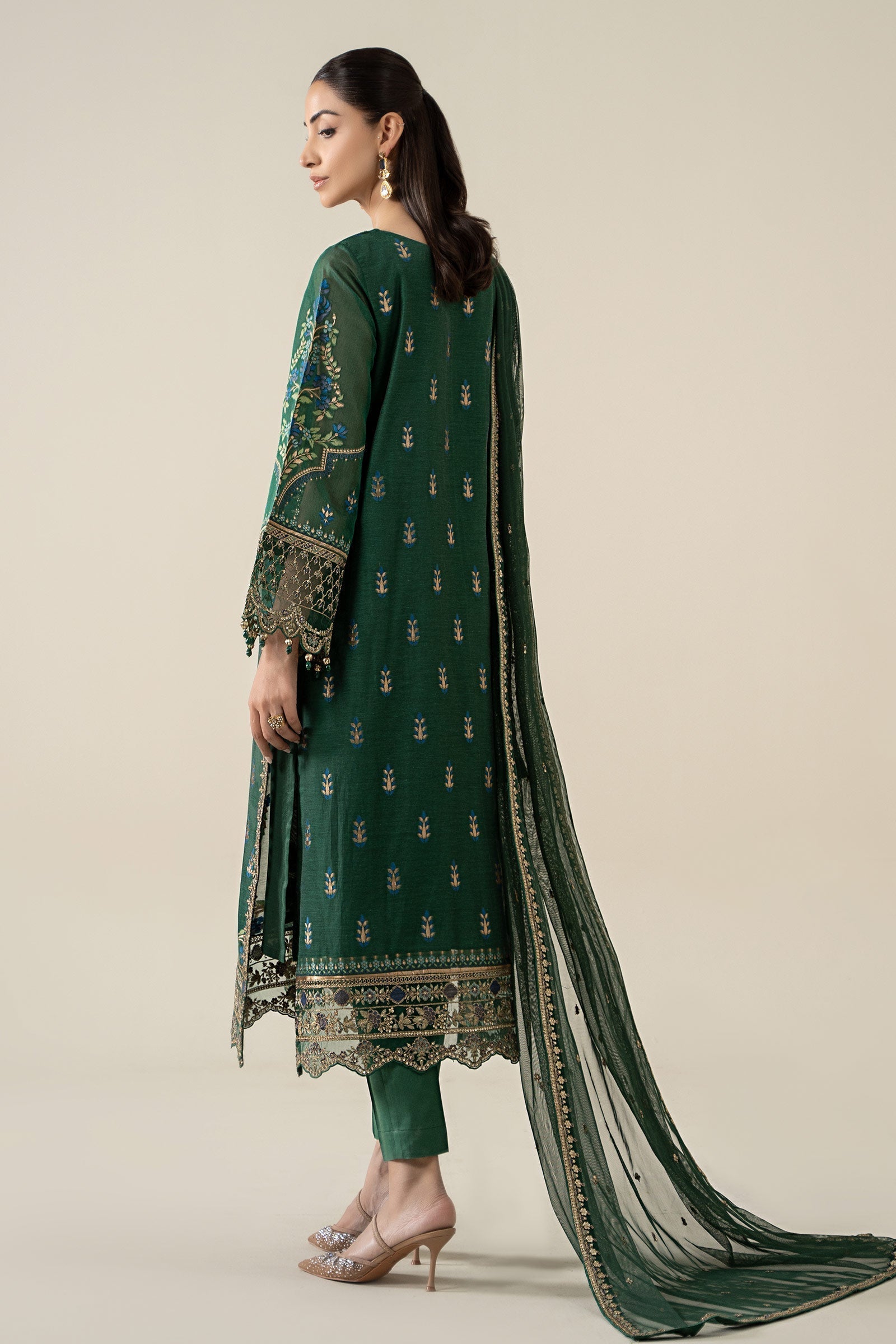 Maria B | Luxury Winter Pret 25 |DW-EA25-59-Green