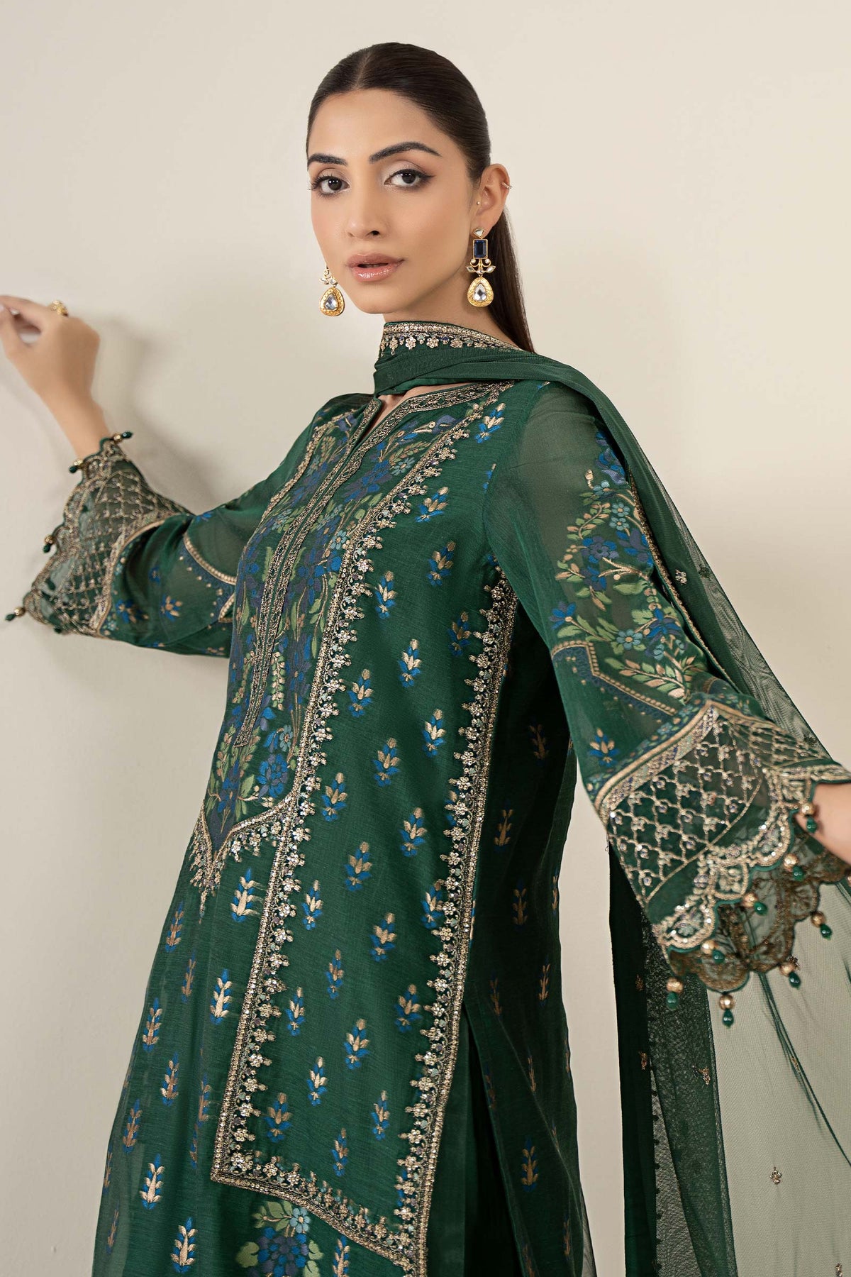 Maria B | Luxury Winter Pret 25 |DW-EA25-59-Green