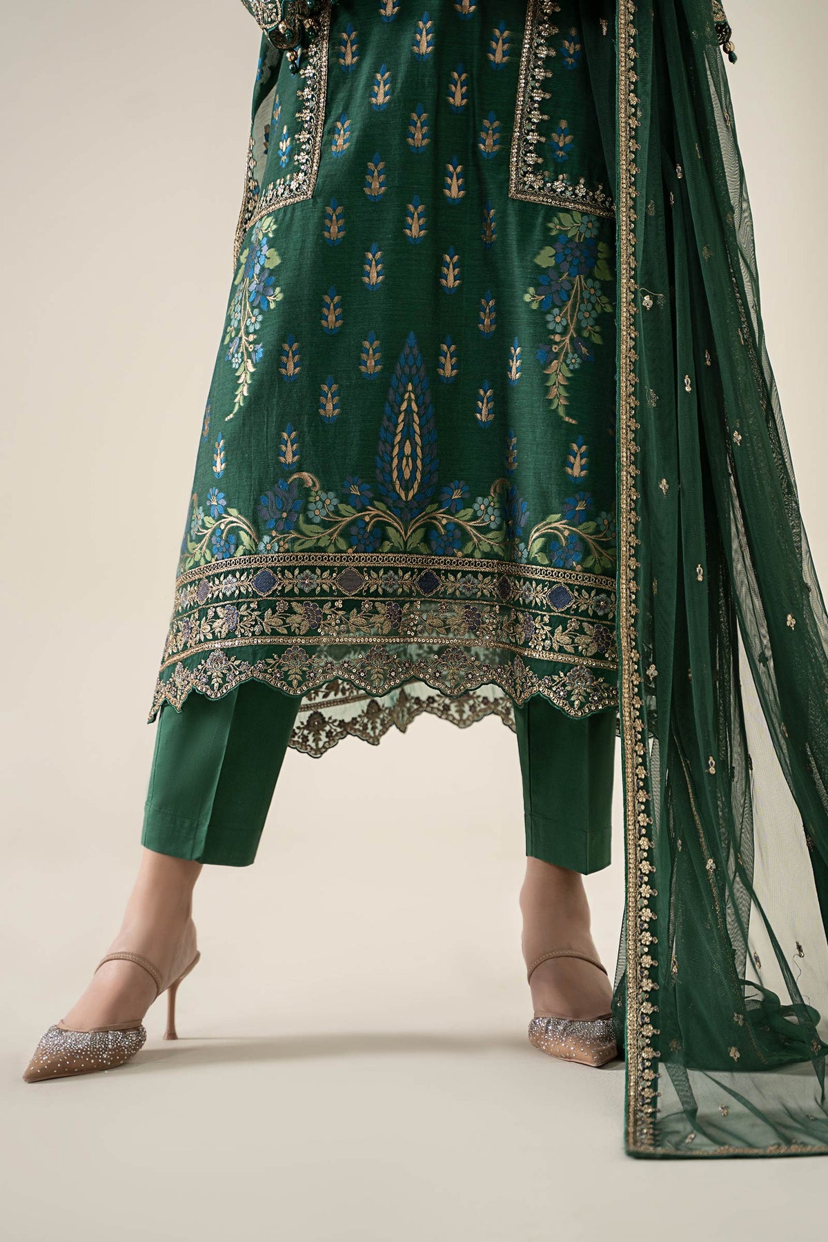 Maria B | Luxury Winter Pret 25 |DW-EA25-59-Green