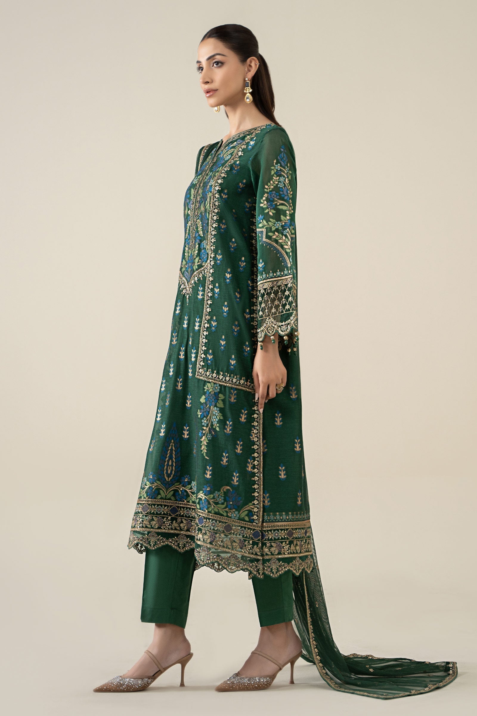 Maria B | Luxury Winter Pret 25 |DW-EA25-59-Green
