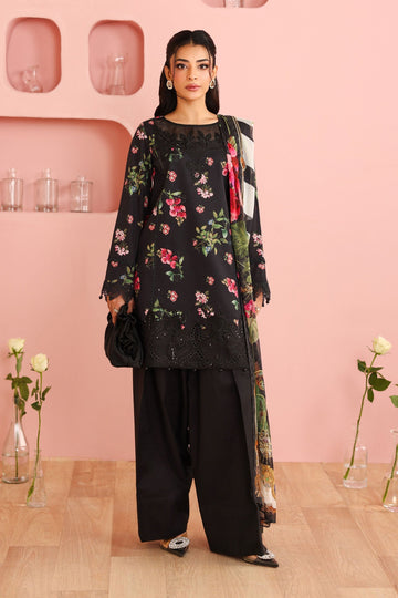 Maria B | Luxury Winter Pret 25 | DW-PF25-06-Black
