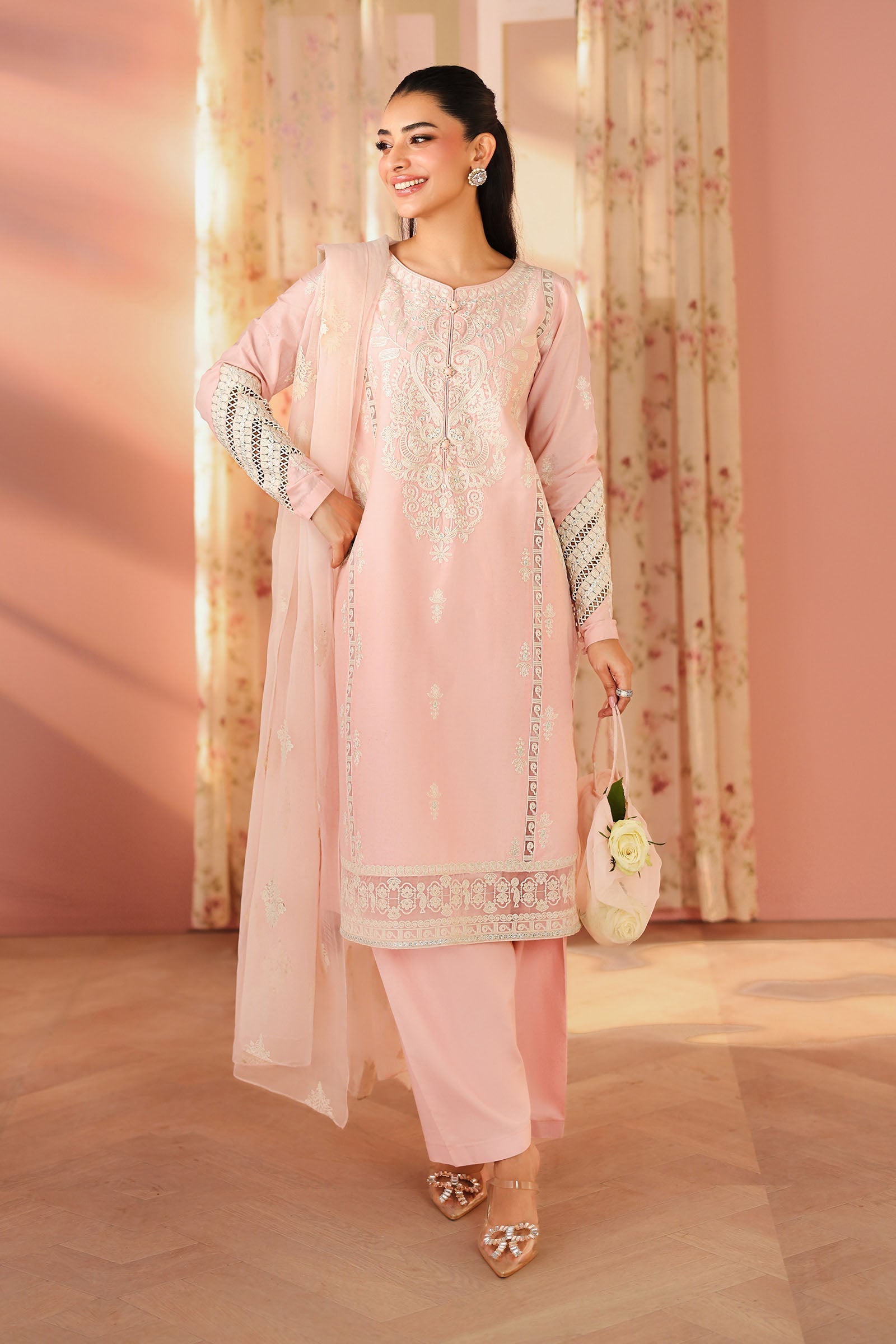 Maria B | Luxury Winter Pret 25 | DW-PF25-34-Pink