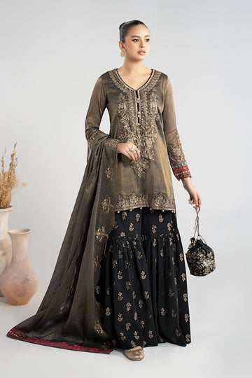 Maria B | Luxury Winter Pret 25 | DW-W25-01-Black