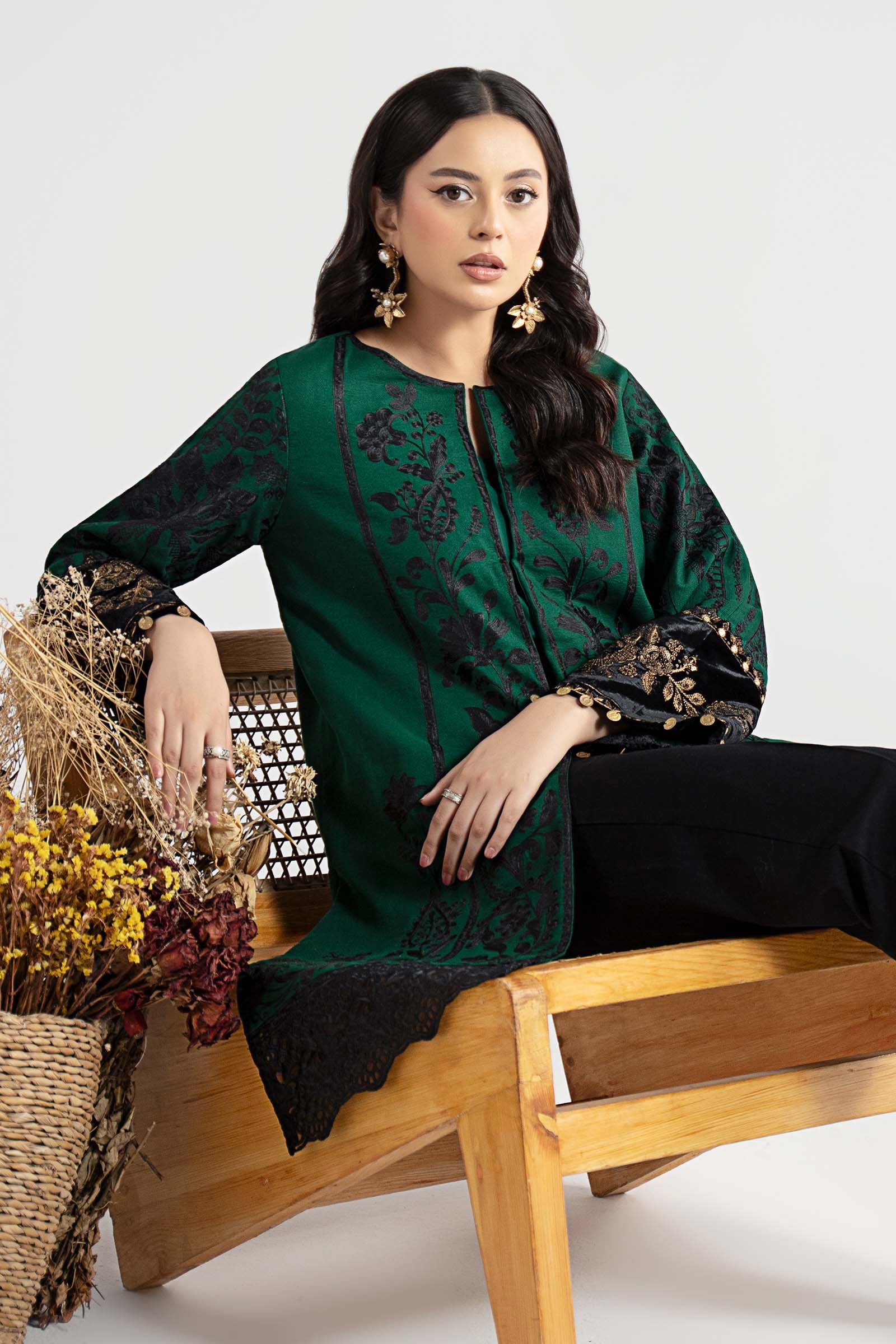 Maria B | Pre Fall 25 | DW-W25-18-Green