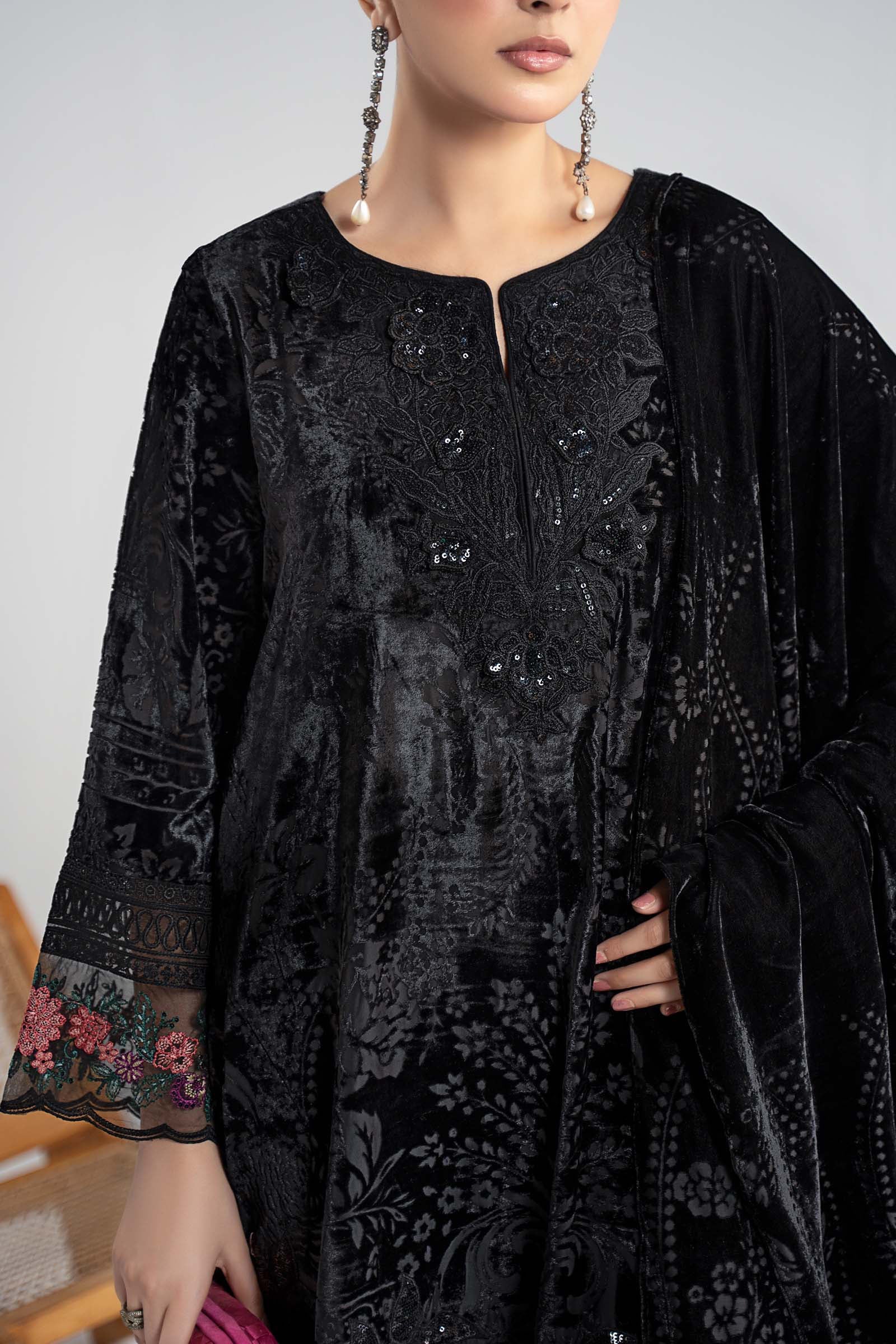 Maria B | Pre Fall 25 | DW-W25-23-Black