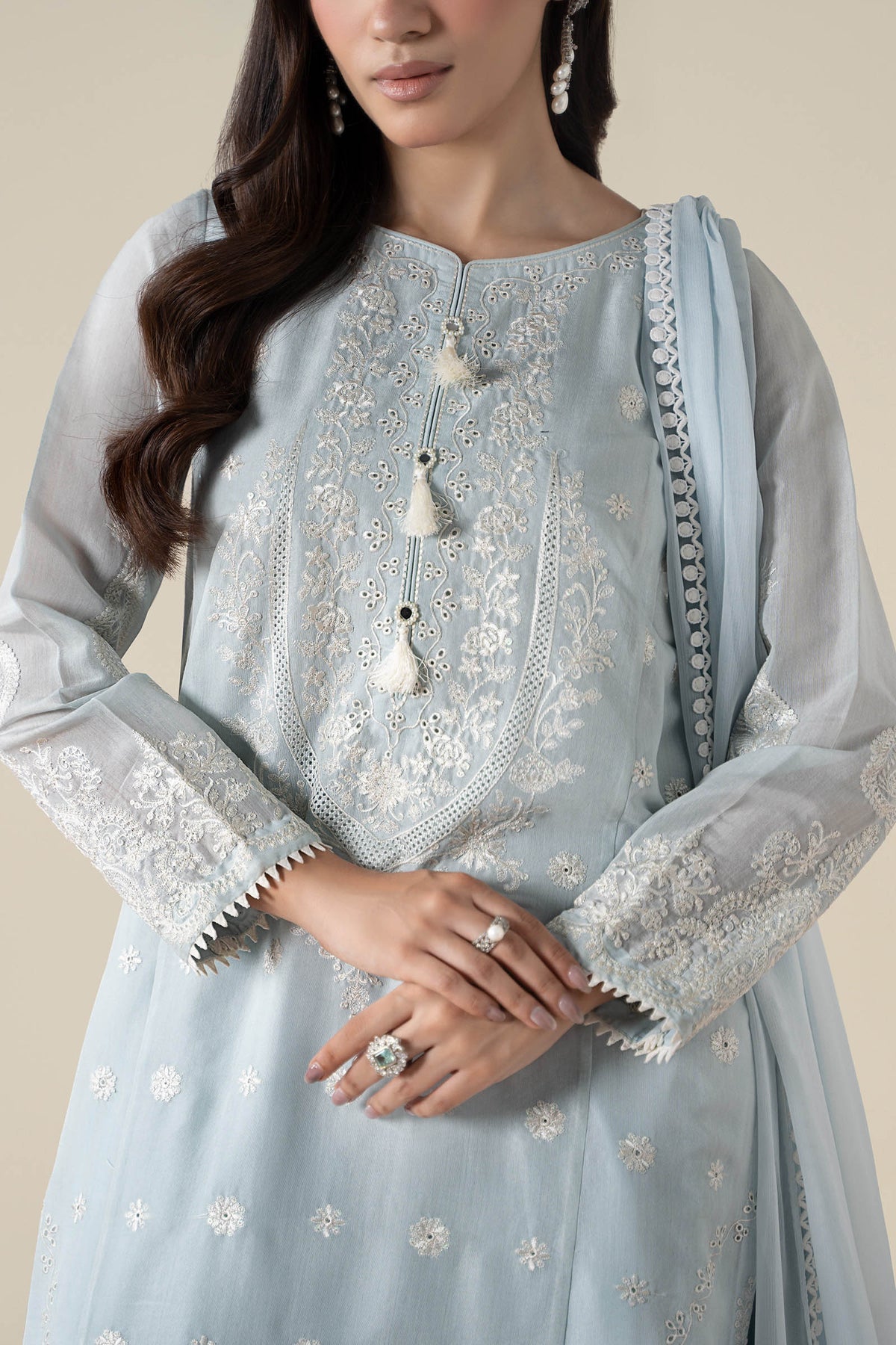 Maria B | Luxury Winter Pret 25 | DW-EA25-76-Blue