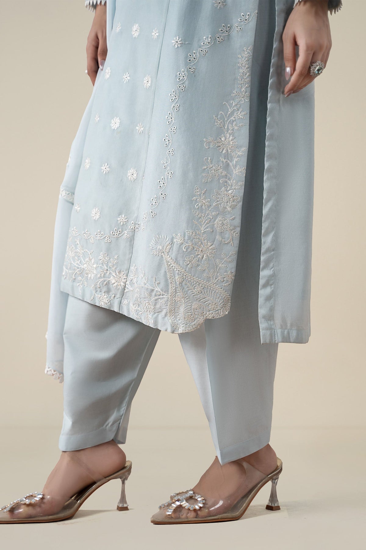 Maria B | Luxury Winter Pret 25 | DW-EA25-76-Blue