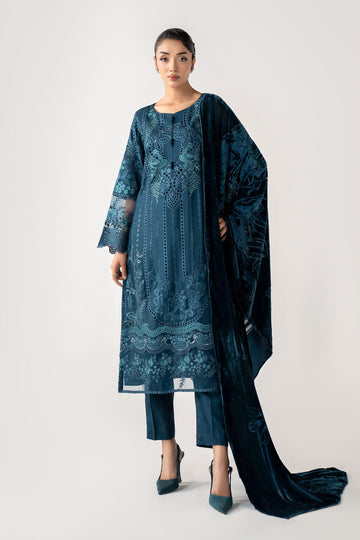 Maria B | Luxury Winter Pret 25 | DW-W25-24-Teal