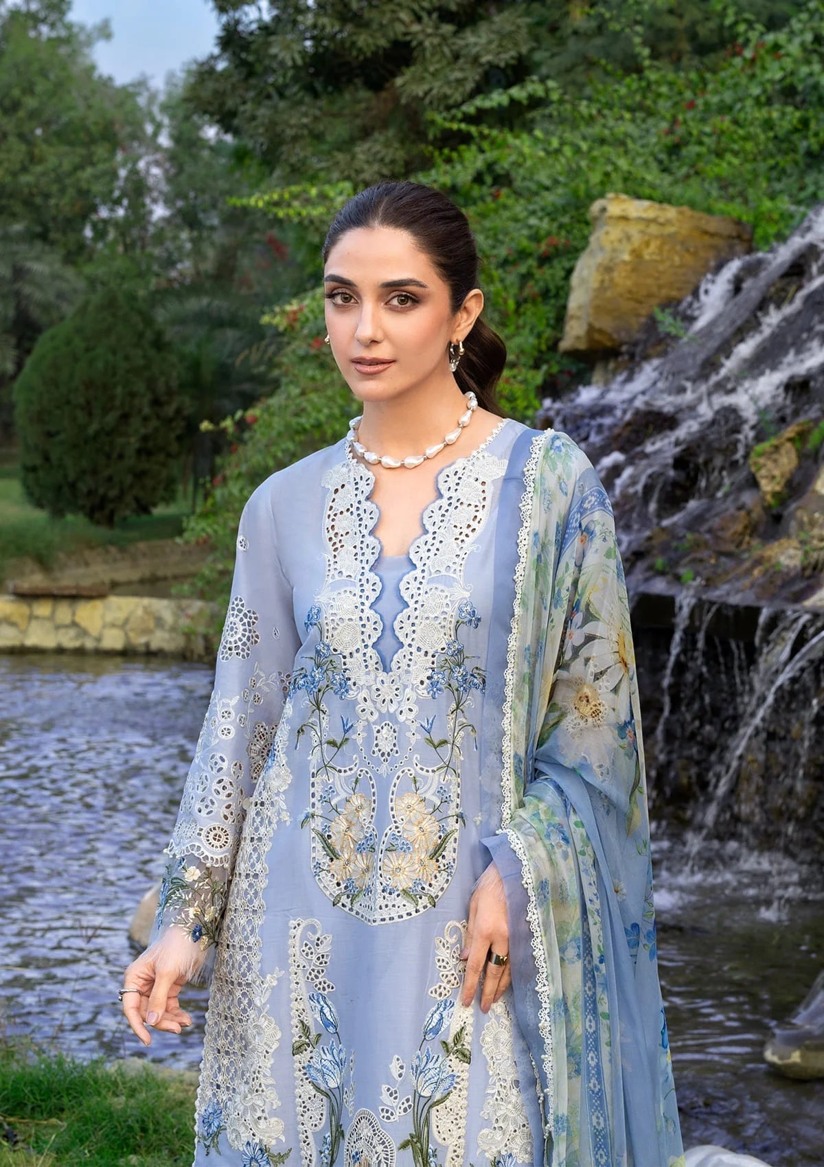 Elaf Premium | Luxury Lawn 26 | ELY-12 SKY BLISS