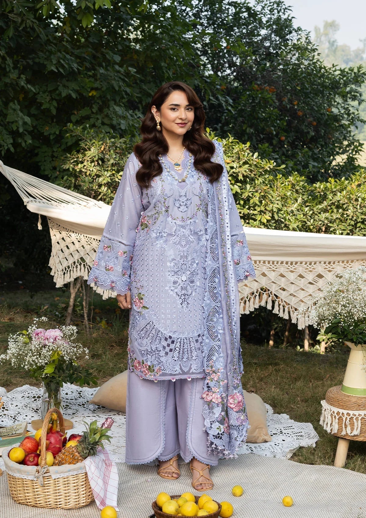 Elaf Premium | Luxury Lawn 26 | ELY-3B PARADISE