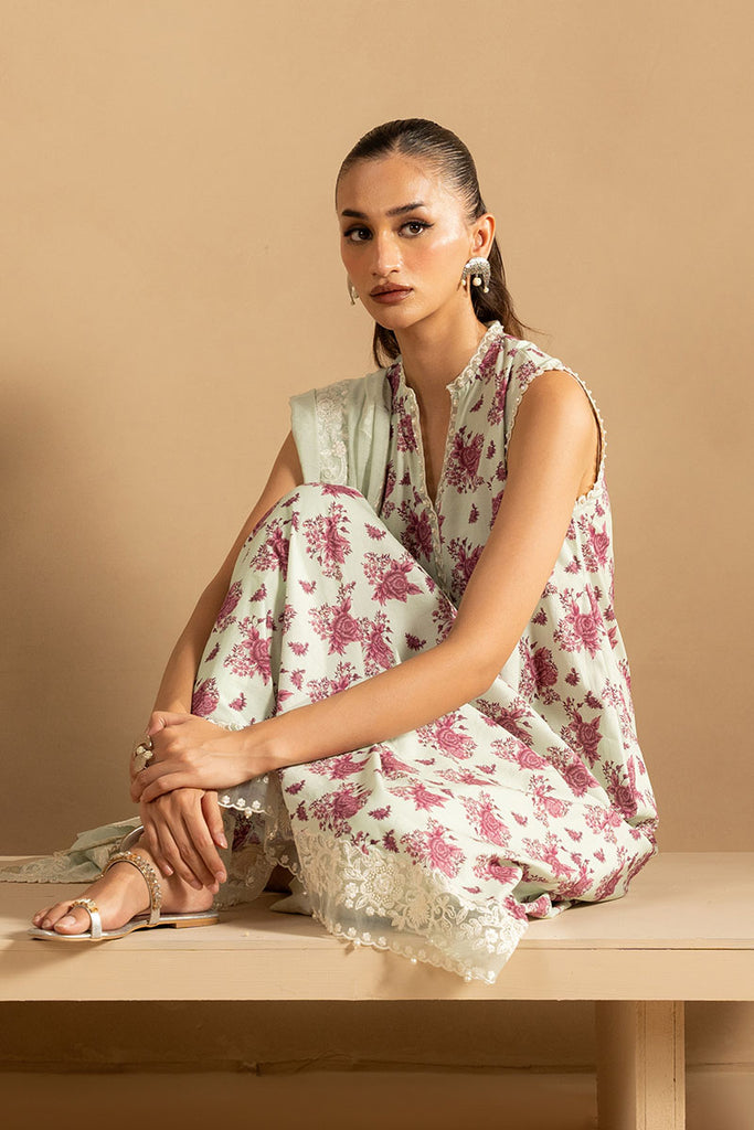 Cross Stitch | Emb Lawn Mahiri 26 | PISTACHIO DUST