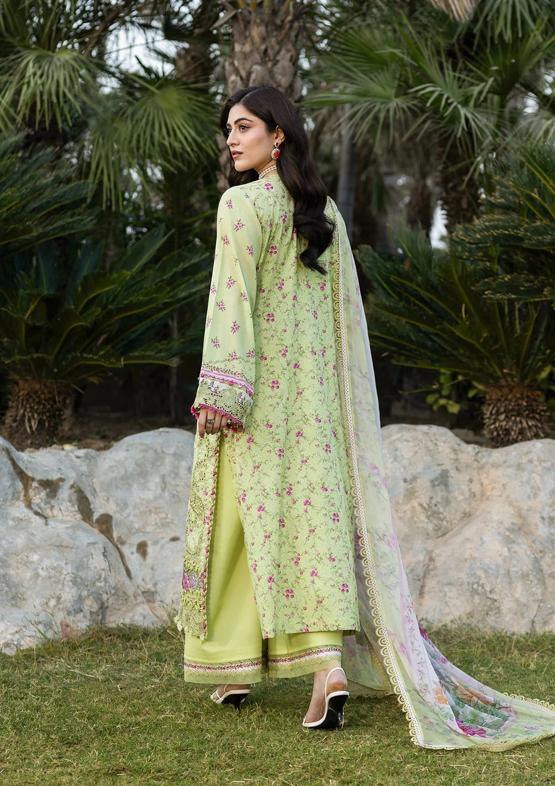 Elaf Premium | Chikankari Prints 26 | ERC-2A HINA
