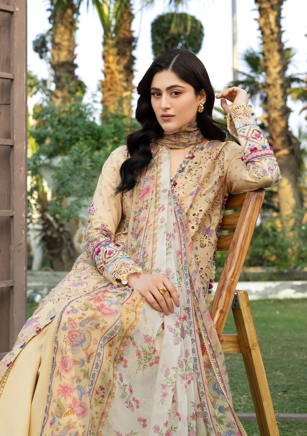 Elaf Premium | Chikankari Prints 26 | ERC-5B KHUSHEE