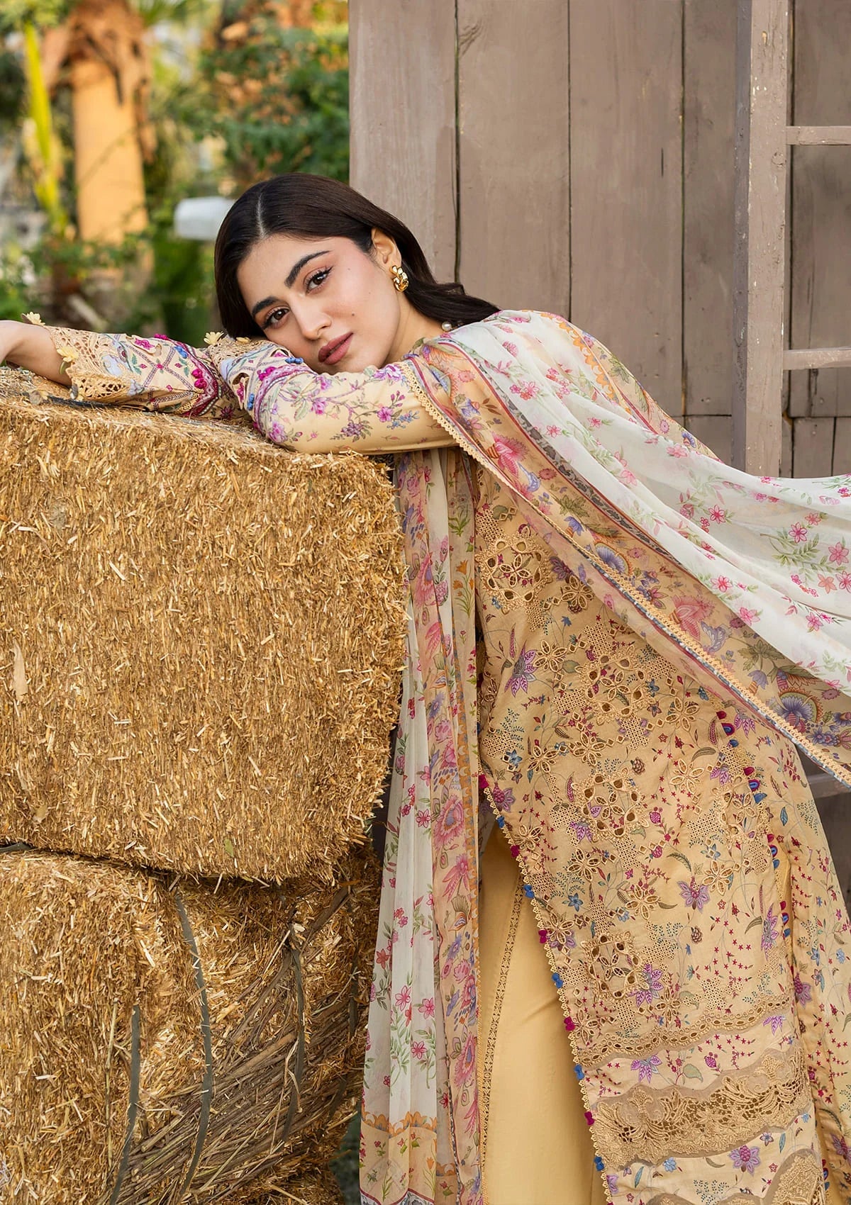 Elaf Premium | Chikankari Prints 26 | ERC-5B KHUSHEE