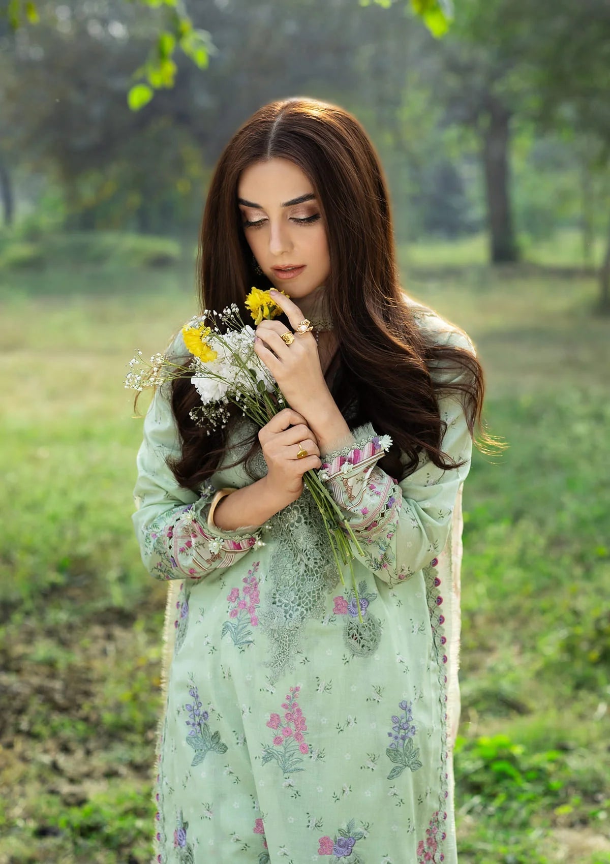 Elaf Premium | Chikankari Prints 26 | ERC-7B NAHL