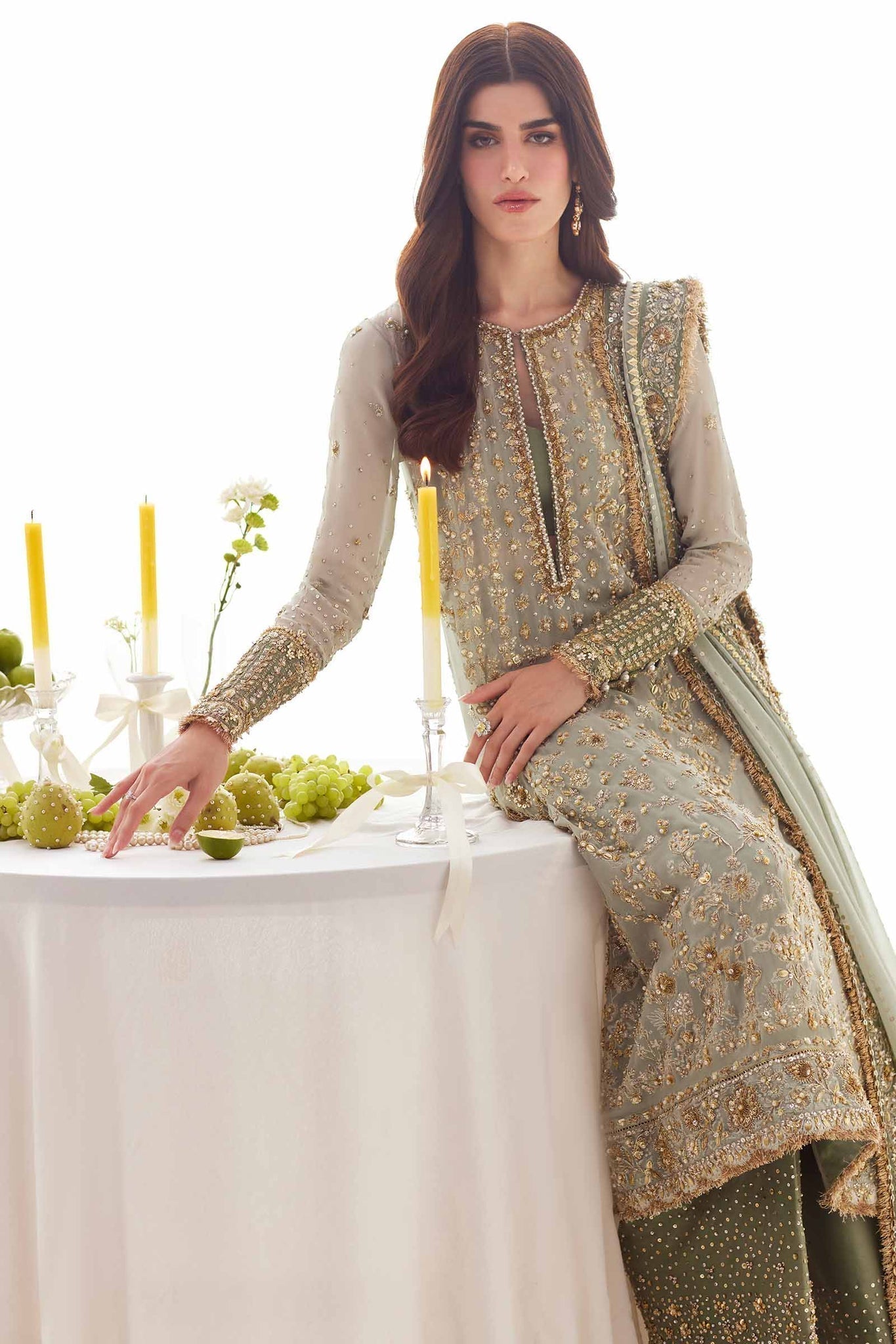 Elan | Elitarie Wedding Formals | VÉRONIQUE  (EP-21217) -  Elan Ladies Clothes - Original Designer Dress - House of Maryam