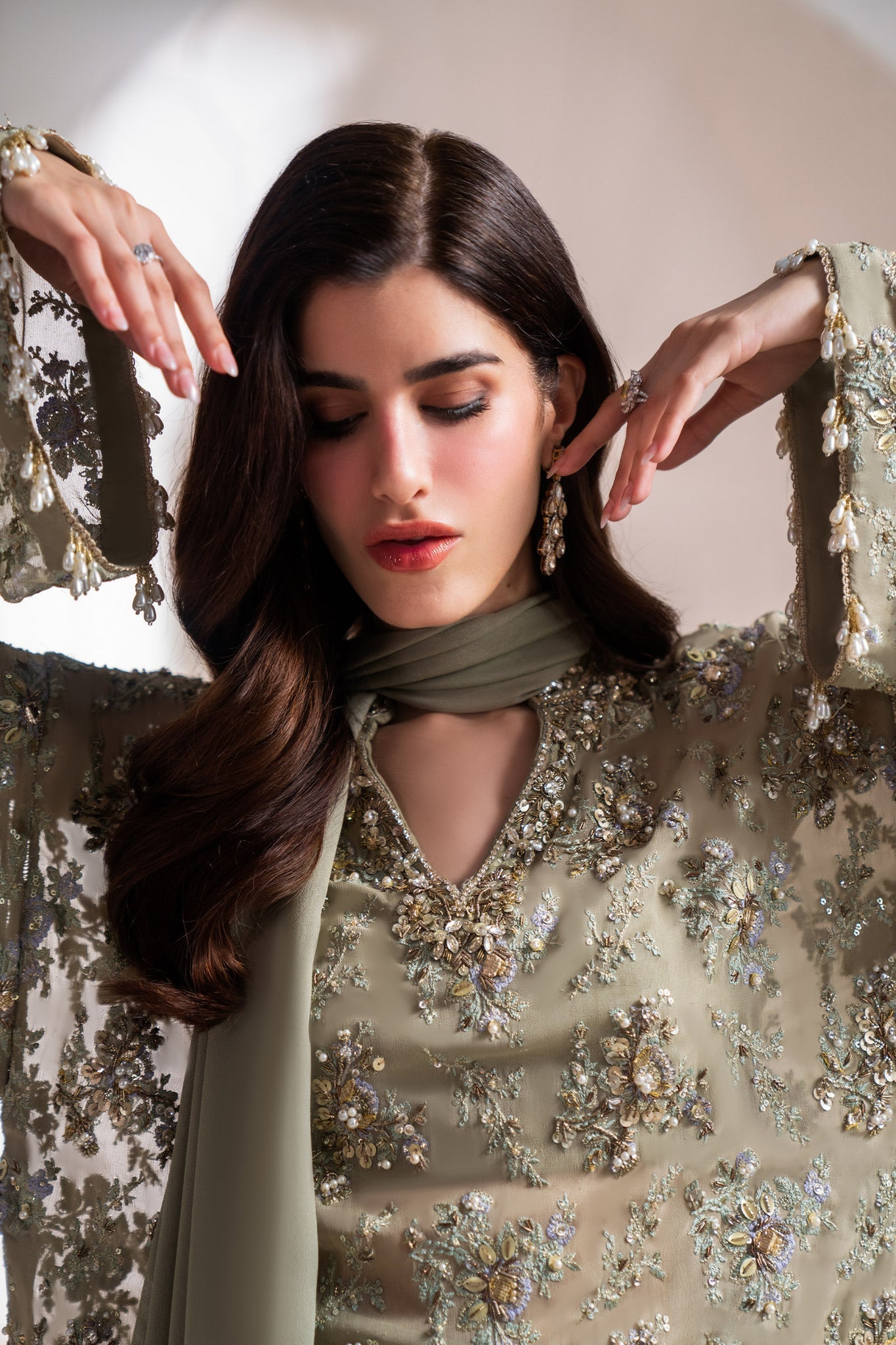 Elan | Elitarie Wedding Formals | CLARTÉ (EP-21215) -  Elan Ladies Clothes - Original Designer Dress - House of Maryam