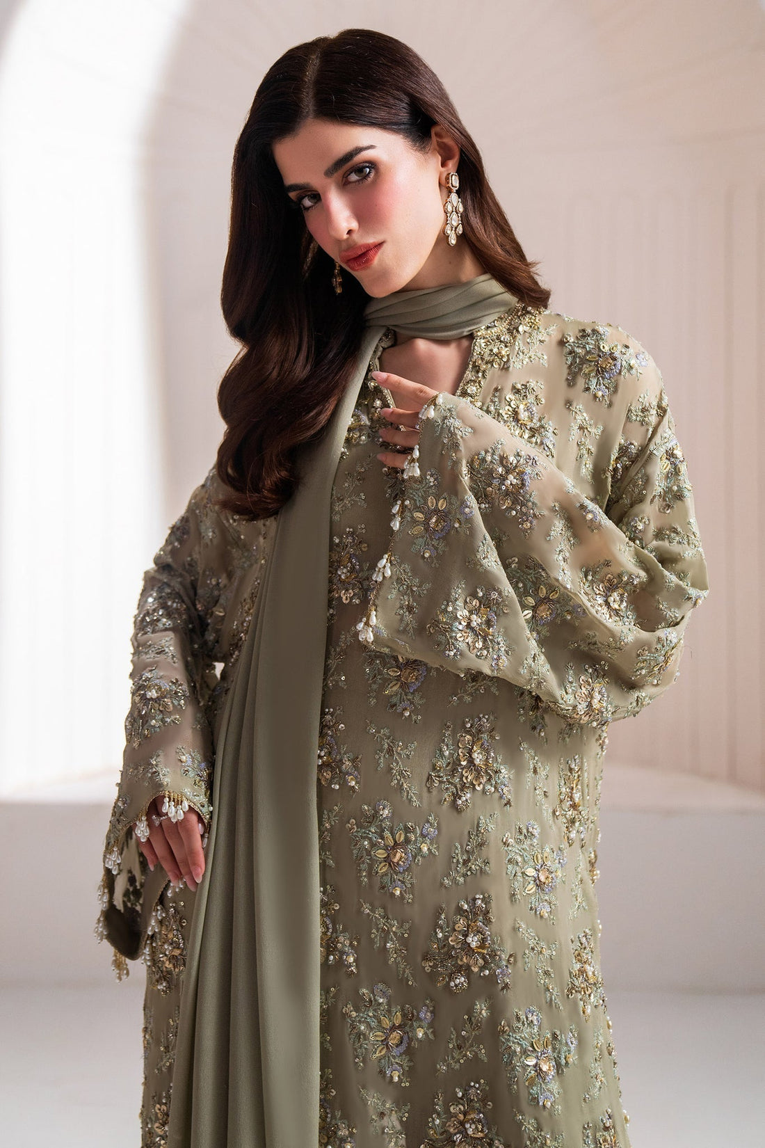 Elan | Elitarie Wedding Formals | CLARTÉ (EP-21215) -  Elan Ladies Clothes - Original Designer Dress - House of Maryam