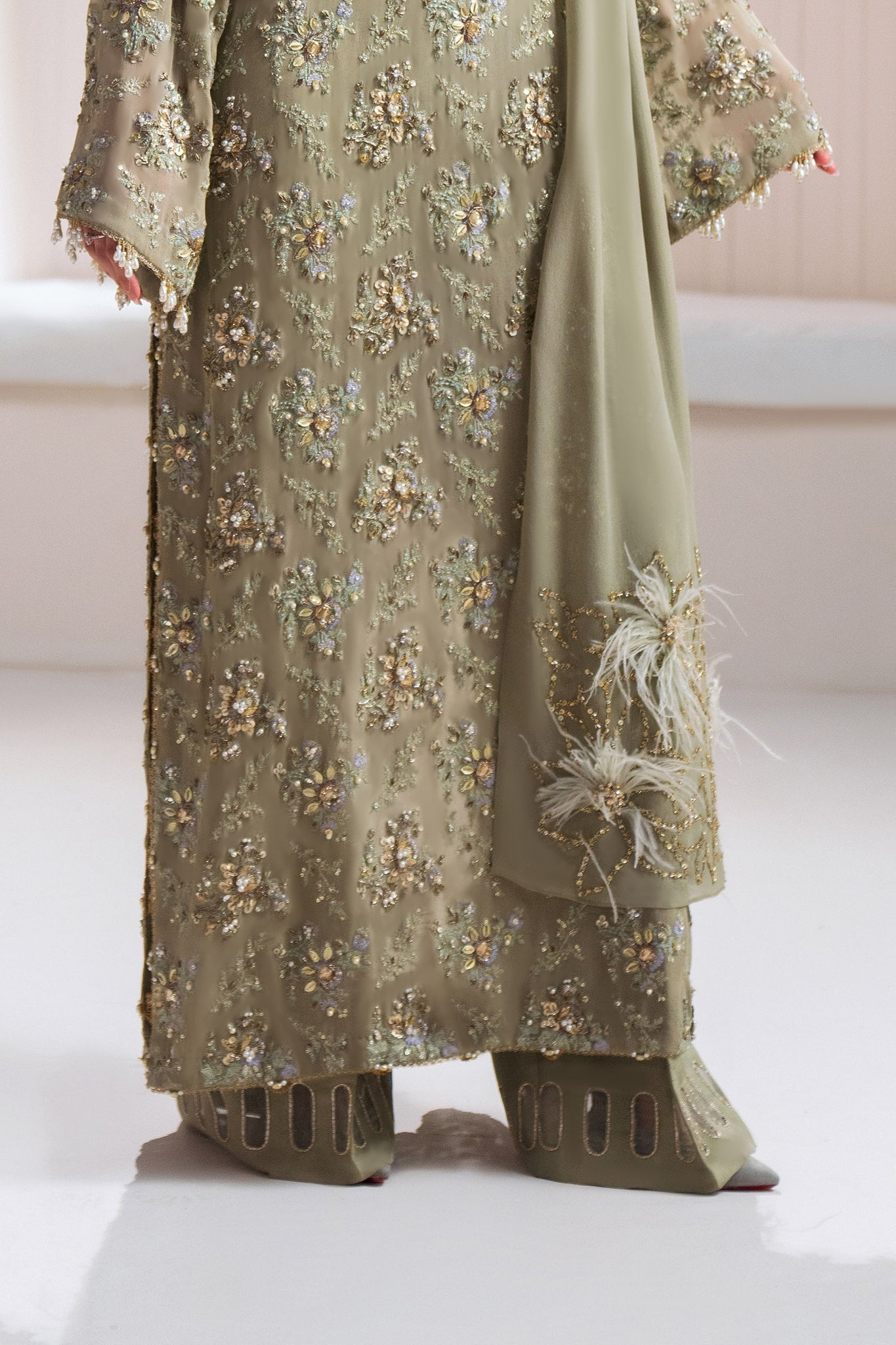 Elan | Elitarie Wedding Formals | CLARTÉ (EP-21215) -  Elan Ladies Clothes - Original Designer Dress - House of Maryam